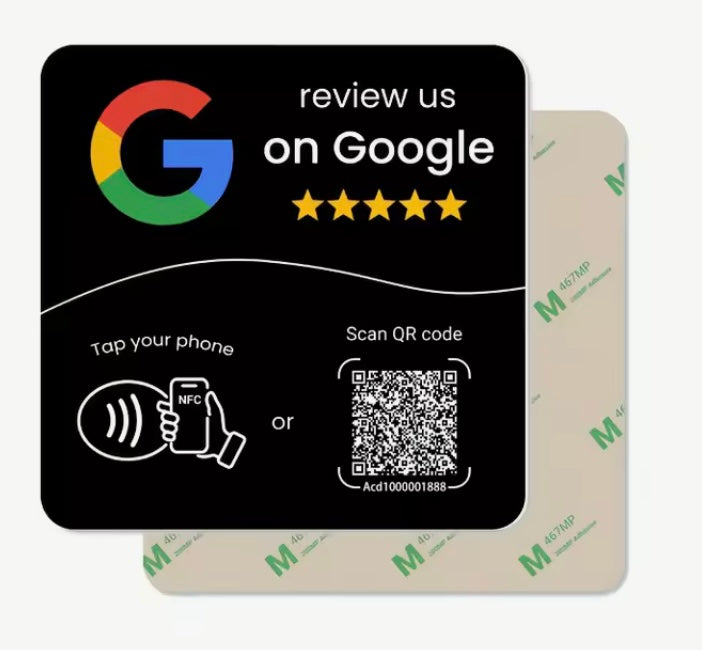 Basic Review Card black