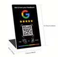 Standing Review Card black